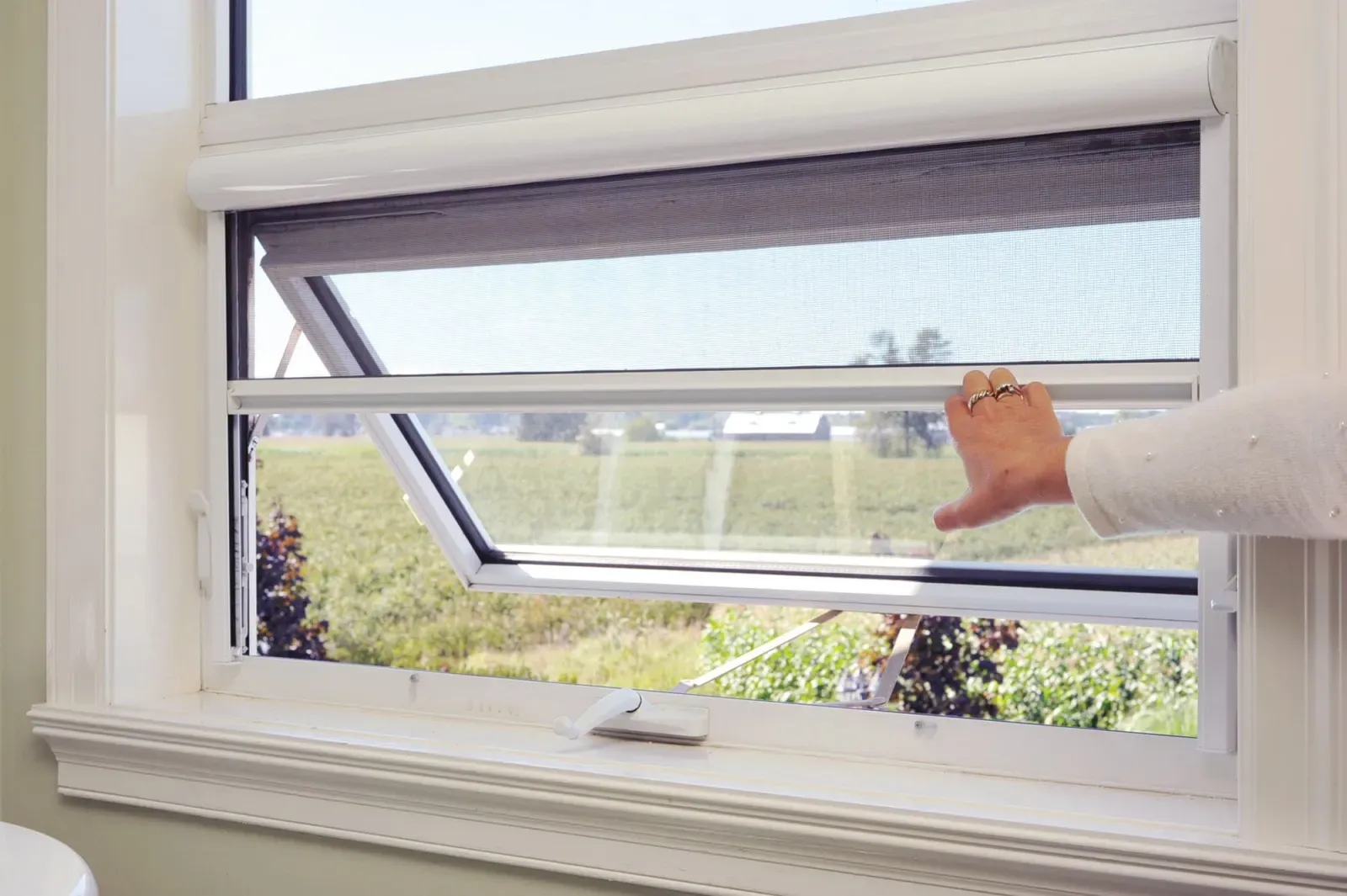 Phantom Serene - retractable - Phantom retractable door screen